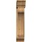 Ekena Millwork Legacy Traditional Rough Sawn Bracket w/ Offset Brace, Western Red Cedar, 8"W x 28"D x 40"H BKT0806X28X40LEC01RWR - alternate 2